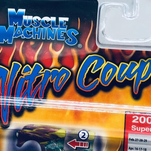 Muscle Machines nitro coupe hot n nasty 37 chevy coupe Gary 1.:64 scale READ NEW - Picture 10 of 12